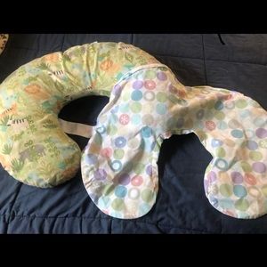Boppy Pillow w/ 2 Slip Covers
